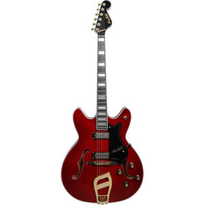 guitarra electrica hagstrom viking 67 (wild cherry transparent)