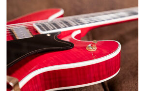 guitarra electrica hagstrom viking 67 (wild cherry transparent)