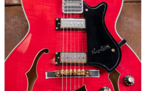 guitarra electrica hagstrom viking 67 (wild cherry transparent)
