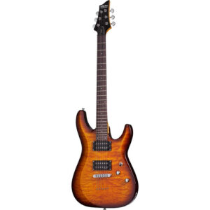 guitarra electrica schecter c 6 plus vsb (vintage sunburst)